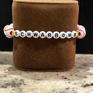 Custom Phillies Bracelet