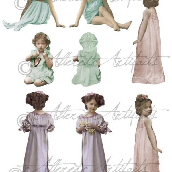 Fairy Paper Doll - Etsy
