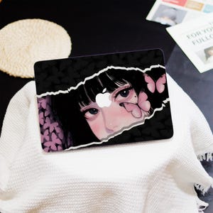 Cute Cartoon Girls Custom MacBook case, MacBook Pro 16/14 2024, MacBook Air 15, MacBook Air13 Air11, MacBook Pro 13, MacBook Ret 15/13