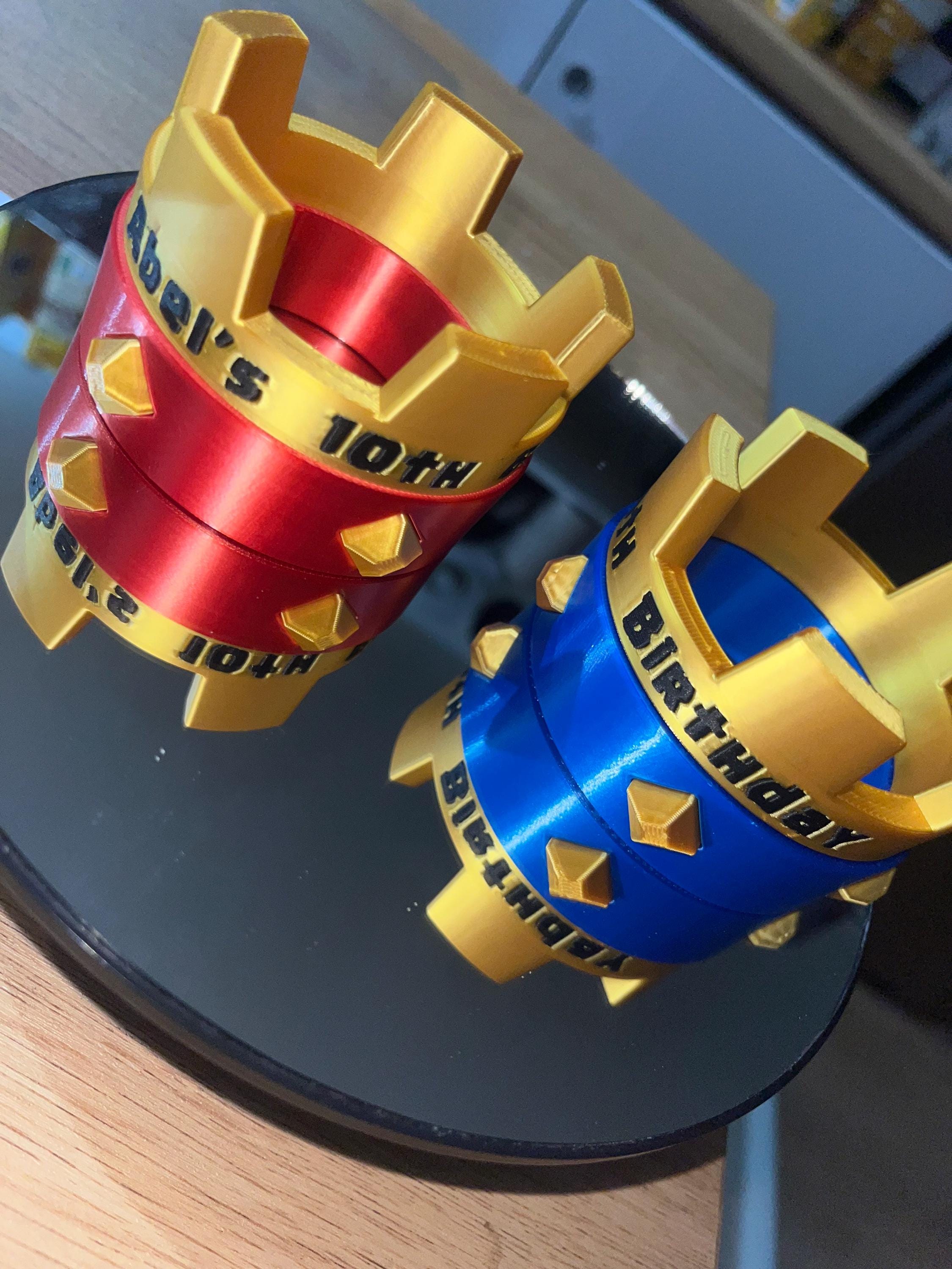 Clash Royale Crown With Colour, Size and Engraving Options. - Etsy