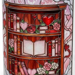 Cozy Library Mug • Book Lover Gift • Bookshelf Mug • Reading Mug • Bookish Gift • Cozy Reader Mug