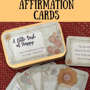 Affirmation Cards for Women Daily Motivation Deck Self Care Cards Mental Health Support Affirmation Cards Inspirational Card Gift for Her