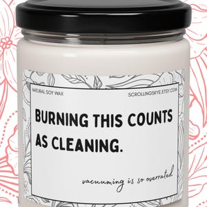 Lustige Kerze Snarky Humor Soja Kerze Snarky Geschenk für Sie Mentale Gesundheit Stimmung Kerze Geschenk sarkastisches Kerzenglas duftende Sojakerze Unscented