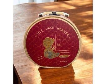 Étui à poupées vintage LUCE Little Jack Horner des années 1950