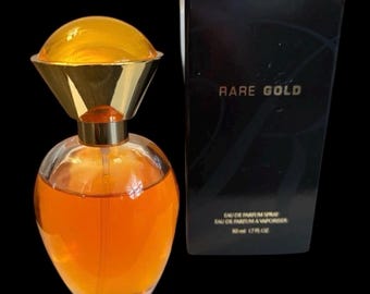 millésime 2002 Avon Rare Gold eau de parfum en vaporisateur pour femme 50 ml 1,7 fl oz Nouveau