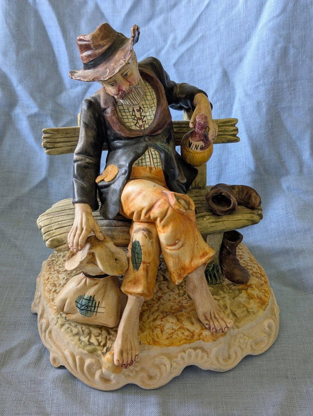 Capodimonte old man - Etsy 日本