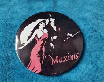 Selten Maxims Taschen, Schmink, Hand Spiegel Maxim's De Paris