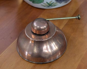 Sehr Ungewöhnlicher, Antiker, Kunsthandwerk Kupfer Brenner