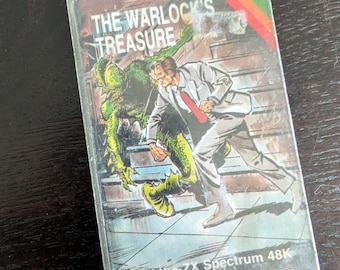 The Warlock's Treasure - ZX Spectrum - Mirrorsoft Ltd - Selten!