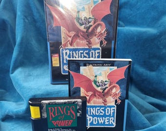 Ringe Der Macht - SEGA Genesis - Electronic Arts - 1991 - Komplett