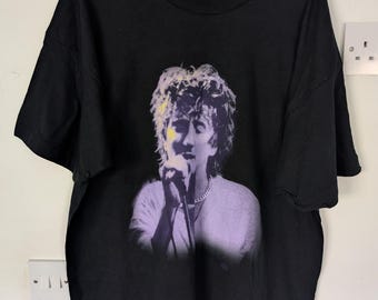 Vintage 1990s Rod Stewart Unplugged Tour T-Shirt - Herren XL