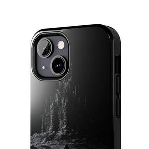 Dark Gothic Knight Phone Case | Sword Warrior Art | Dark Fantasy Cover | Glossy Epic Design | Strong Protection | Wireless Friendly image 8