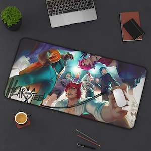 Heartsteel Desk Mat | League of Legends Desk Pad | LoL Gaming Mousepad | Large Mouse Mat | Gaming Desk Mat | Non-Slip | Durable | Gamer Gift