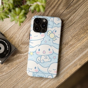 Cinnamon Roll iPhone Case | Cute Kawaii Phone Cover | Sweet Treat Case | Protective Glossy | Wireless Ready | Gift for Foodie Fans