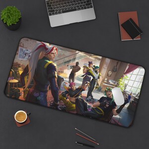 Heartsteel Desk Mat | League of Legends Desk Pad | Gaming Mousepad | Large Mouse Mat | PC Gaming Desk Mat | Non-Slip | Durable | Gamer Gift