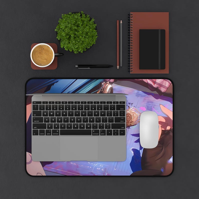 Loose Cannon Desk Mat - Jinx Gaming Pad, Colorful PC Mat, Large Non ...