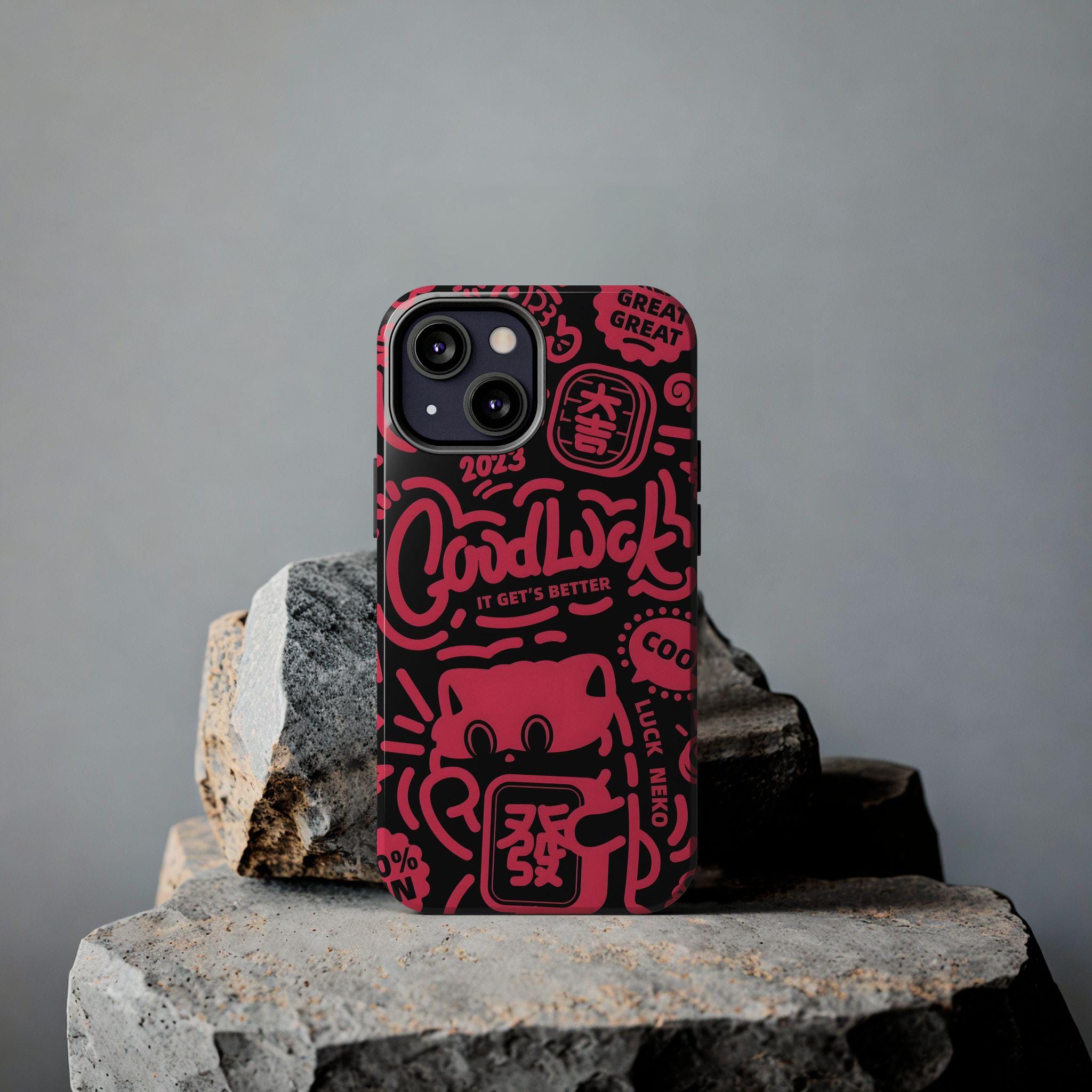 Cute Doodle iPhone Case - Red Doodle Art, Fun Phone Cover, Abstract Case,  Trendy Design, Protective Case, iPhone Accessory - Etsy