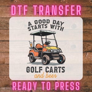 Golf Dtf Design, Golf Ready To Press, Ready to Press for Golf Enthusiasts, Golf Time Dtf, Golf Hobby, Golf Player, Father Day, Gift for Her