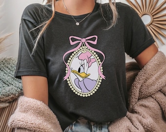 Retro Daisy Duck Shirt, Daisy Duck Trip Shirt, Daisy Shirt, Disney Girl Trip Shirt, Disney Vacation Shirt, Cute Daisy Duck Tshirt