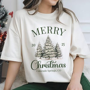 Custom Family Christmas Shirts, Matching Family Christmas 2025 Tshirts, Personalized Name Christmas Shirt, Adult Unisex and Youth Christmas