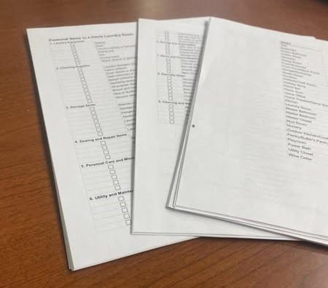 Comprehensive Home Inventory Checklist for Insurance Claims: Simplify ...