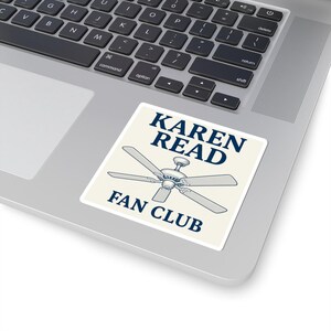 Karen Read soutien émotionnel du fan club Tumblr Sticker_Courtroom Humor_True Crime Bouteille d'eau Sticker_Gift for her