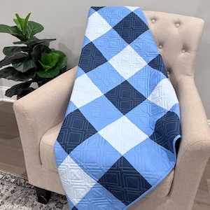 Easy Buffalo Check Quilt Pattern: Simple Fast Beginner Gingham (PDF Download)
