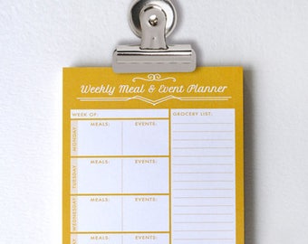 Wekelijkse maaltijd &Event Planner