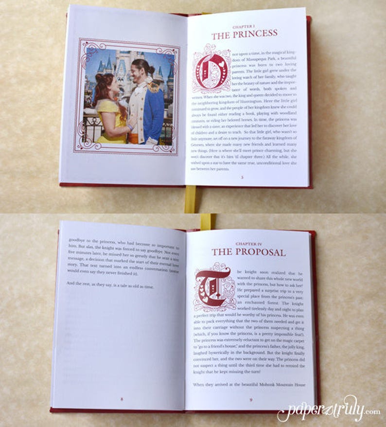 Fable - Storybook Wedding Invitation - SAMPLE ONLY (Price is not full order per unit price, see description) image 3
