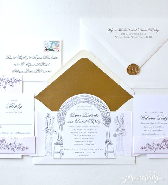 Invitation Card Local Locale - Illustrated Venue Invitation - SAMPLE ONLY (price is Not Full ...