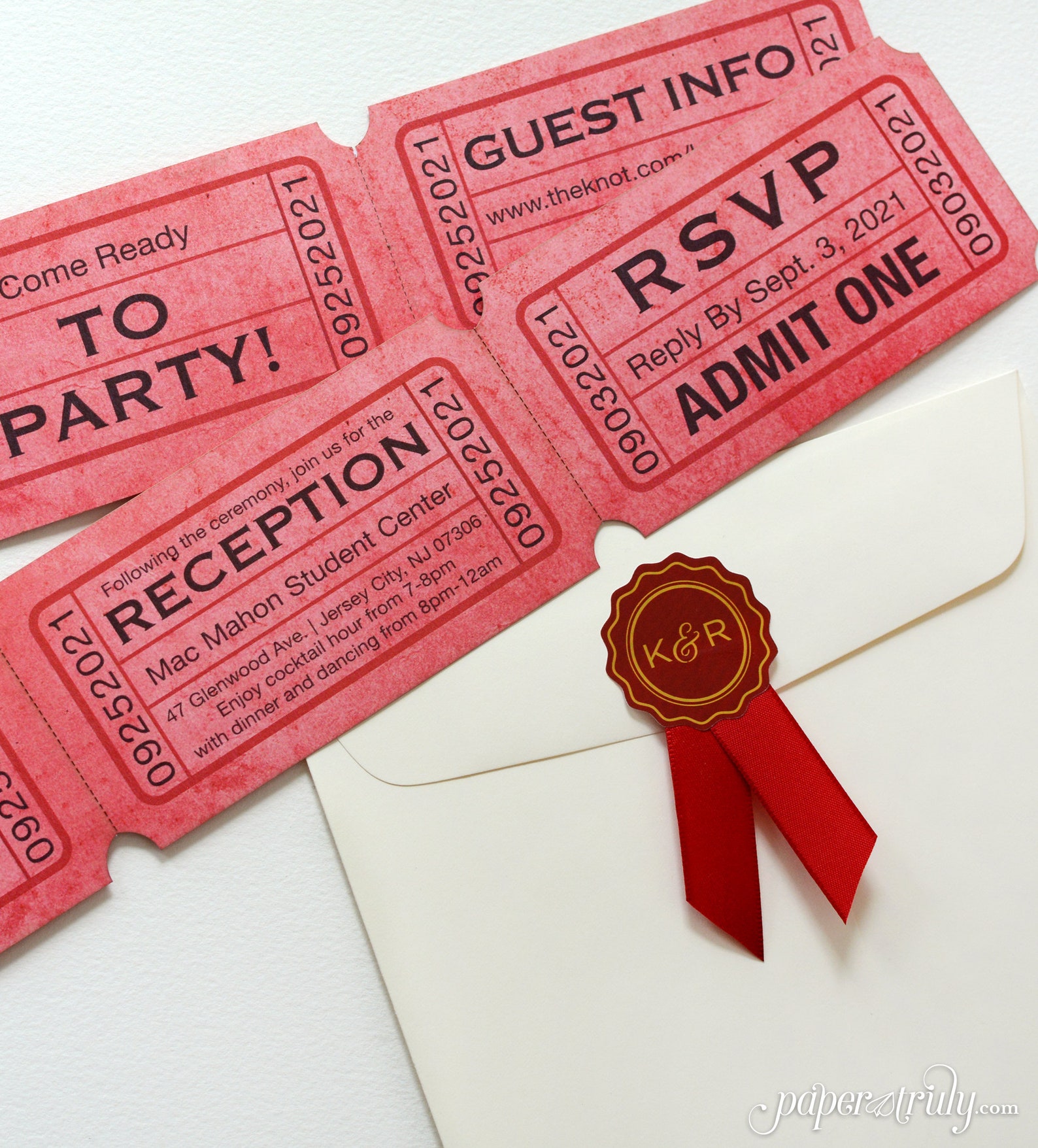 Premiere Movie Poster Wedding Invitation SAMPLE ONLY Etsy