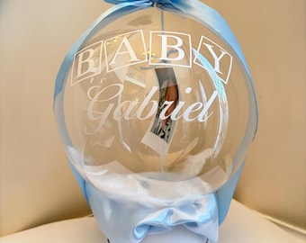 Customizable Baby Picture Balloon | Unique Baby Shower Gift