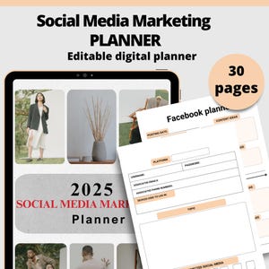 Social Media Marketing Planner