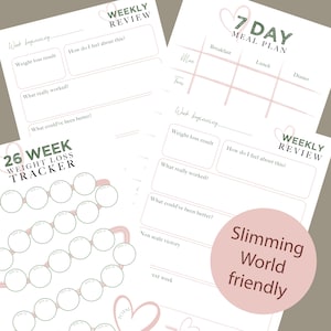 Bloomingorgeous Slimming World Compatible Food Diary, Diet Planner, Weight Loss Journal, Sw9 - Find Yourself - View #8