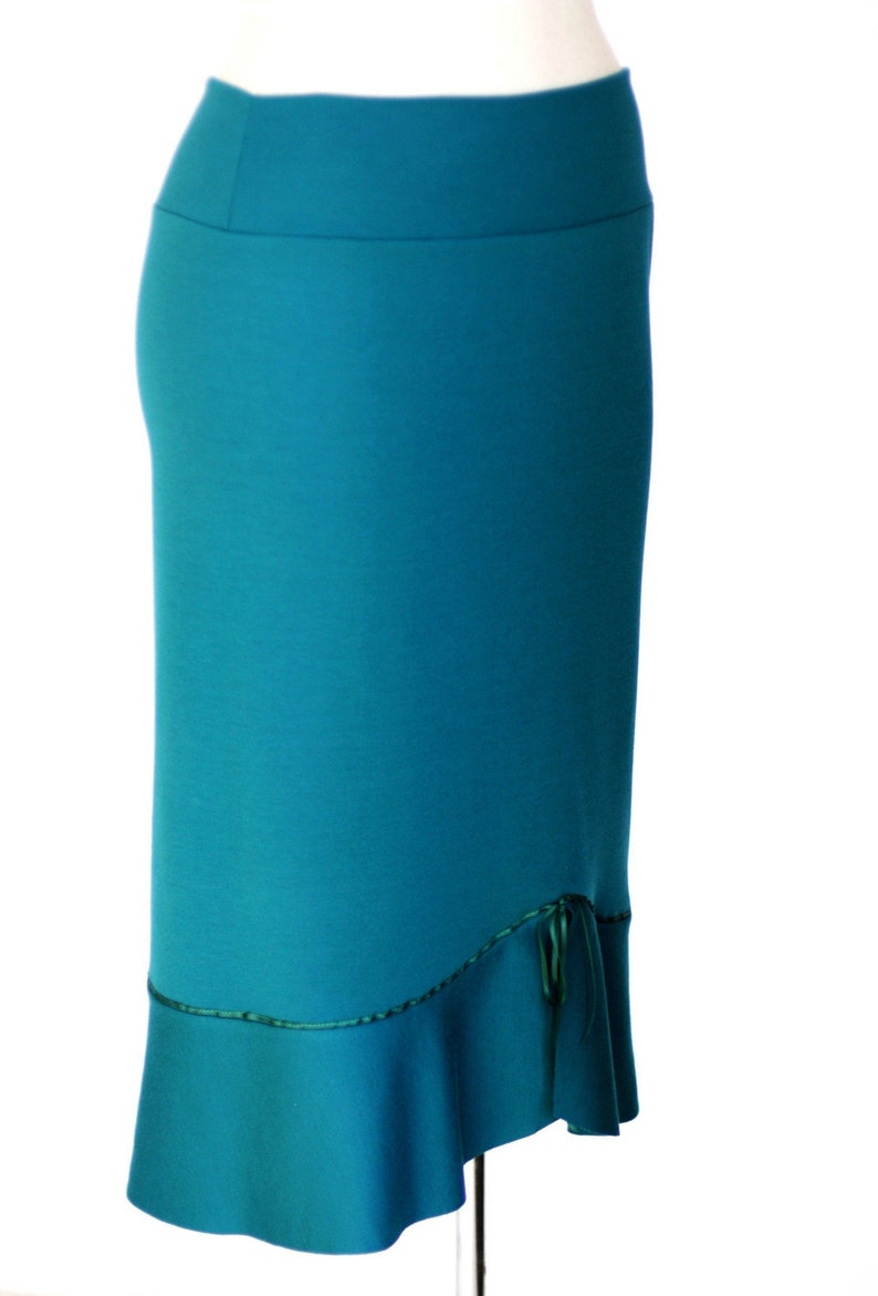 Plus Size Clothing Custom Plus Size Skirt made to measure skirt handmade Long skirt plus size Custom pencil skirt Ruffled pencil skirt