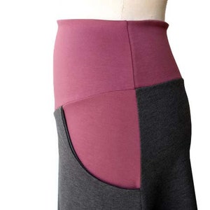 Pocket skirt, Plus size skirt, Plus size clothing, Custom skirt with pockets image 8