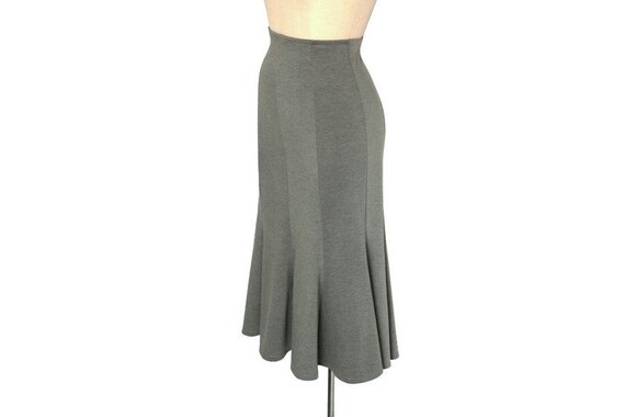 plus size jersey maxi skirt