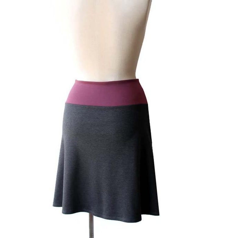 Pocket skirt, Plus size skirt, Plus size clothing, Custom skirt with pockets image 5