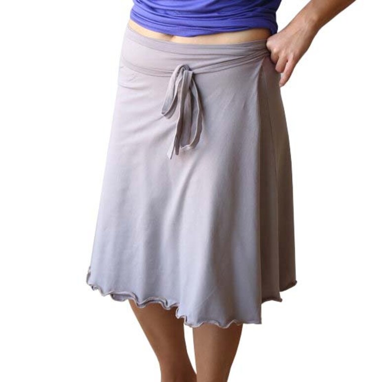 Plus Size Aline Wrap Skirt Navy Blue Skirt Knee Length Etsy