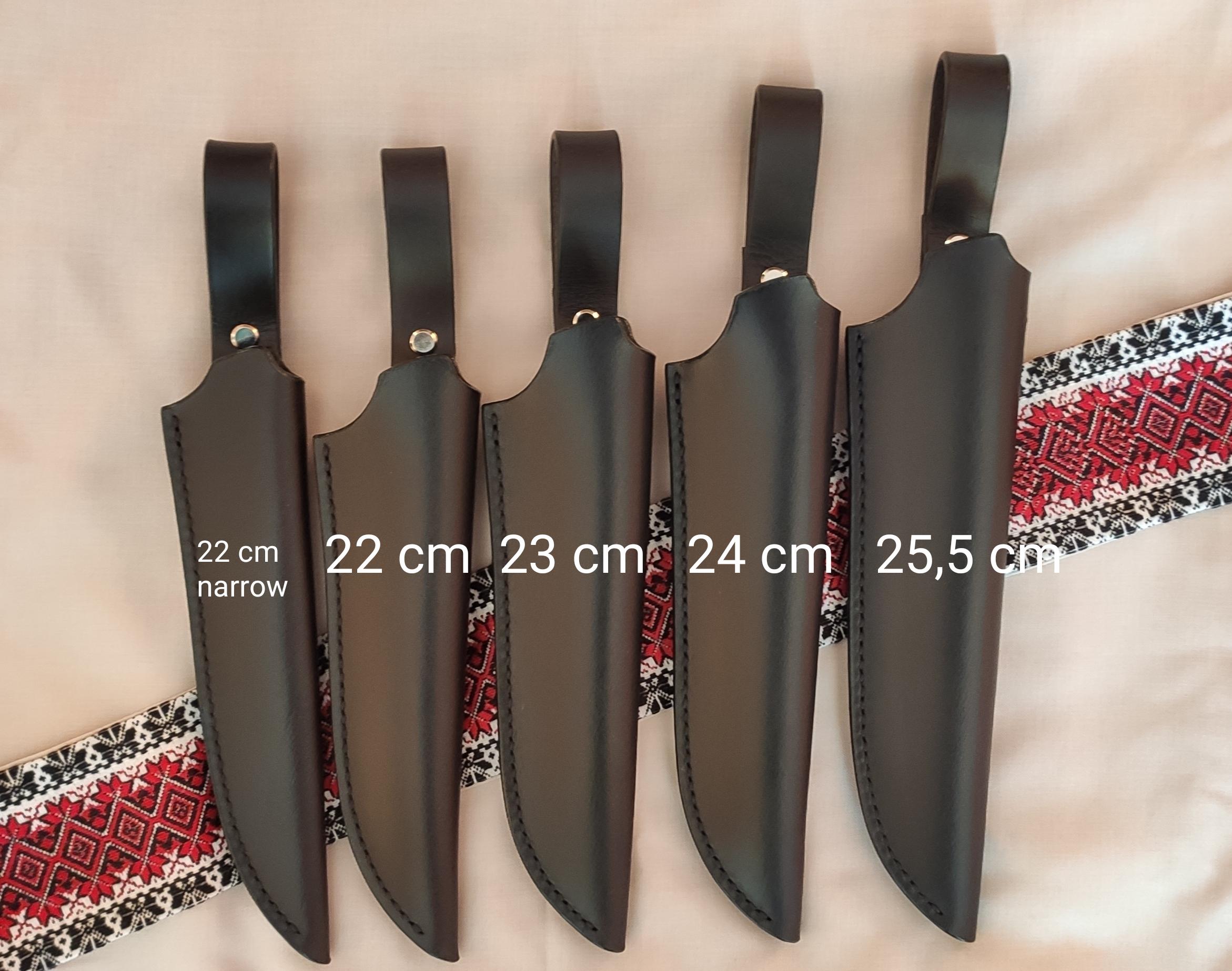 Fodero In Pelle Fatto A Mano Per Coltello A Lama Fissa &ndash; Passante Cintura &ndash; USA