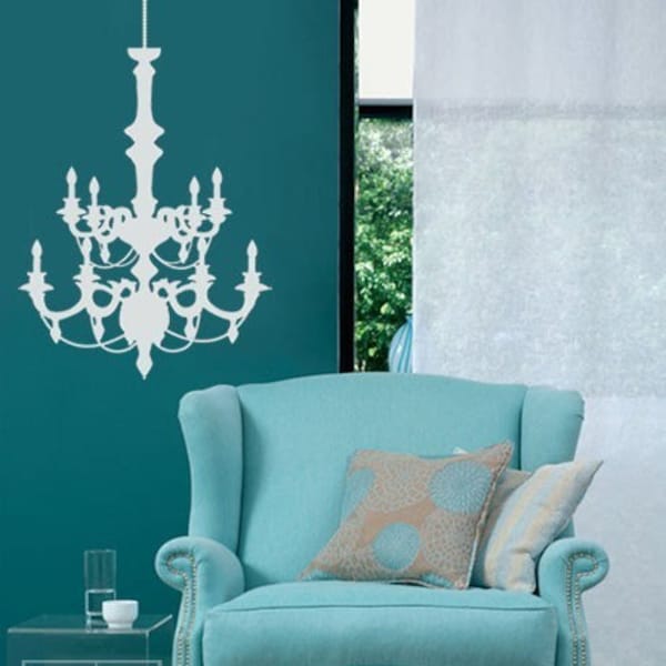 Chandelier Decals Etsy