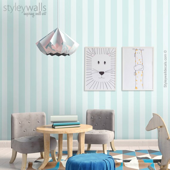 Stripes Wallpaper Blue Striped Pattern Vertical Wallpaper - Etsy UK Stripes Wallpaper Blue Striped Pattern Vertical Wallpaper - Etsy UK