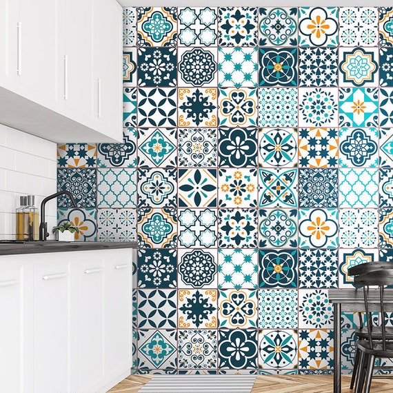 differenza Fantastico tazza carta da parati per piastrelle Elementare