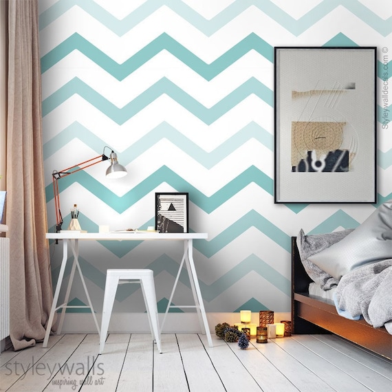Chevron wallpaper deals