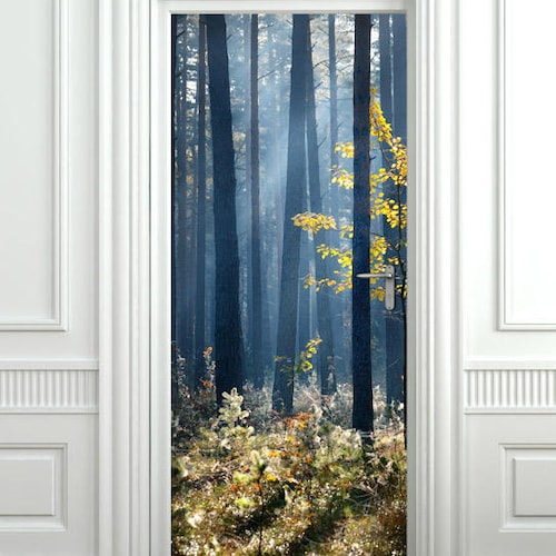 Door Sticker Door Wallpaper Door Mural Nature Wall Art - Etsy