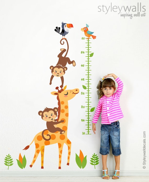 Growth Chart Wall Decal Giraffe - Giraffe Growth Chart Wall Decal Growth Chart Wall Decal Giraffe - Giraffe Growth Chart Wall Decal