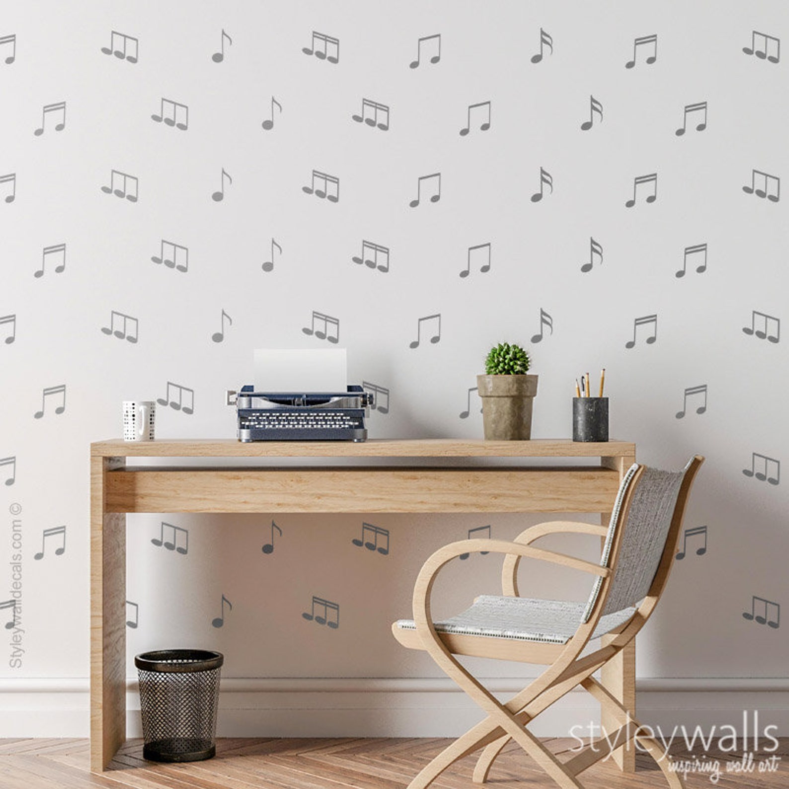 Music Wall Decal Music Notes Wall Decal Sticker Music Notes Etsy