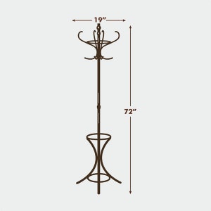 Coat Rack Wall Decal, Hanger Wall Decal, Coat Rack Wall Sticker for ...