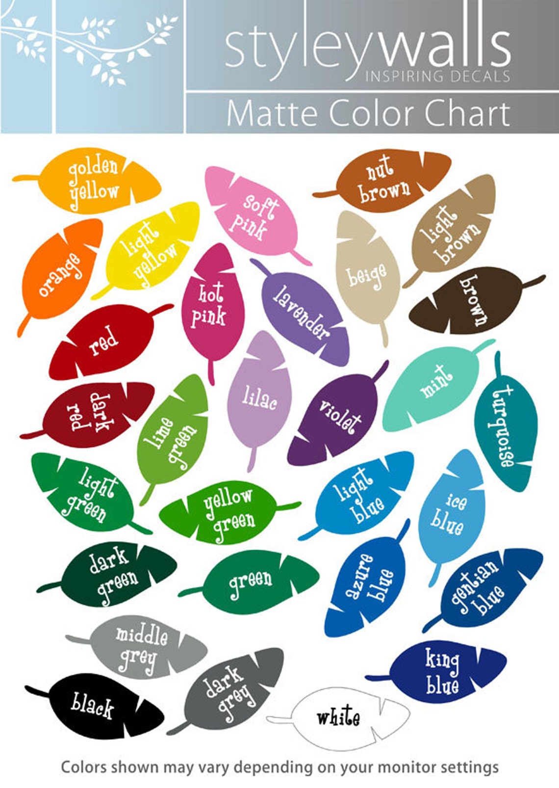 Cherry Blossom Wall Decal Blooming Cherry Tree Wall Sticker Etsy