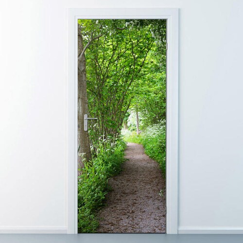 Door Sticker Door Wallpaper Door Mural Nature Door Wall Etsy